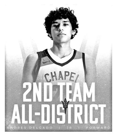 Chapel Hill Boys Basketball Earns Multiple All-District Honors