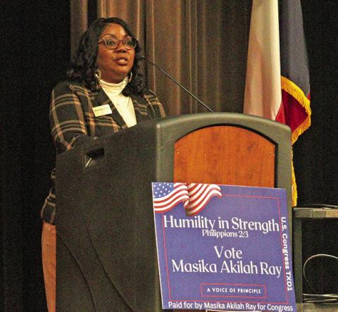 Democratic Candidate Masika Akilah Ray