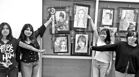 Michelle Garrett, Dayanara Pulquero, Evelyn Hernandez, Jaydy Martinez