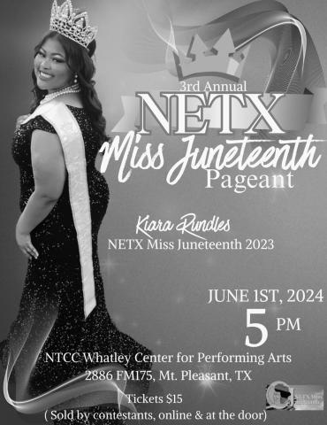 3rd Annual Miss Juneteenth Pageant to sweep you off your feet