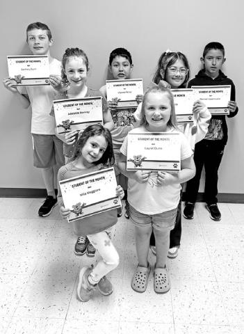 PreK - Mila Maggiore, Kindergarten - Laurel Dunn, 1st - Ulysses Perez, 2nd - Adelaide Bonney, 3rd - Kylie Cobb, 4th - Damian Valenzuela, 5th - Zachary Dunn COURTESY PHOTO