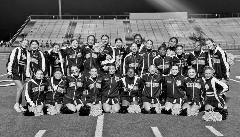 The Mount Pleasant Junior High School Cheerleaders COURTESY PHOTO