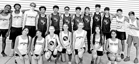 The MPHS Cross Country team COURTESY PHOTOS