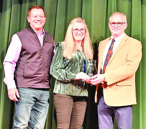 Thurman’s Pro-Med Pharmacy was named Business of the Year at the Mount Pleasant - Titus County Chamber of Commerce Banquet. TRIBUNE PHOTOS / MIRANDA OGLESBY
