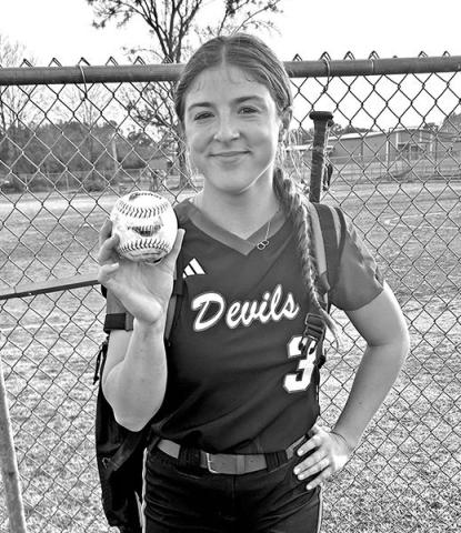 The Lady Red Devils traveled to Avery and came away with a huge 23-6 victory that included a Molly Brady Solo Home Run.
