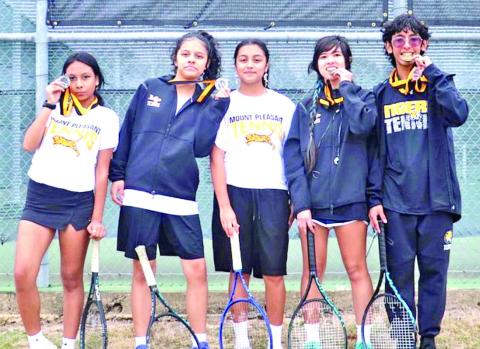 Tiger Tennis brings home seven medals