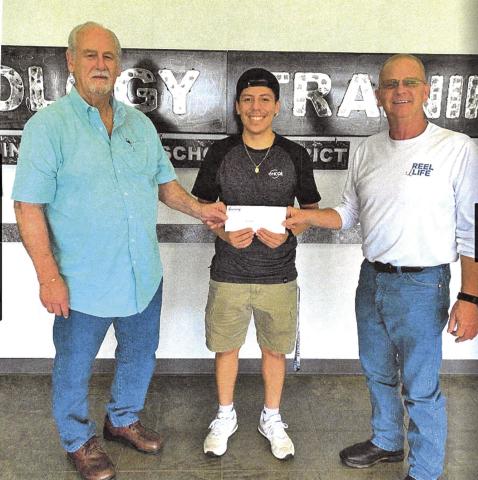 Christian Flores awarded 7th scholarship as he earns degree in electrical engineering COURTESY PHOTO