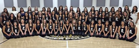 The 2024-2025 Mount Pleasant High School Tiger Dolls COURTESY PHOTOS
