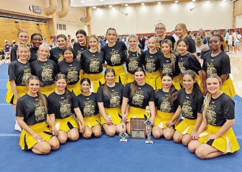 The 2023-2024 MPHS Cheer Squad