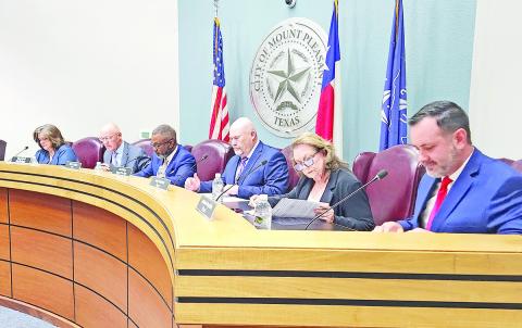 The Mount Pleasant city council and Mayor Tracy Craig tackled a full agenda on June 18th TRIBUNE PHOTO / NICOLE KIMBALL