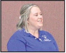 Emily Myrow, Program Director for CASA of Titus, Camp and Morris Counties
