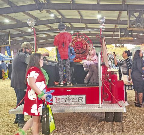	Halloween tricks and treats at Mount Pleasant Civic Center