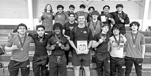 The Tiger Powerlifting team placed 1st at Paul Pewitt in Omaha COURTESY PHOTO
