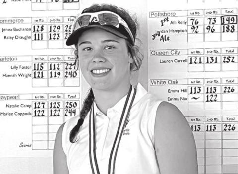 Chapel Hill’s Katie Hart will defend her 3A girls golf state title May 16-17 at Austin’s Jimmy Clay Golf Course after finishing second in the regional tournament. COURTESY PHOTO