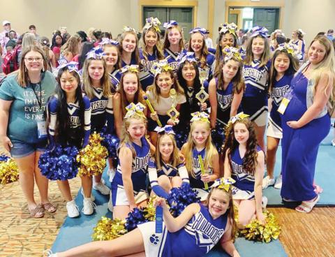 Harts Bluff Cheer wins Superior Award at UCA competition