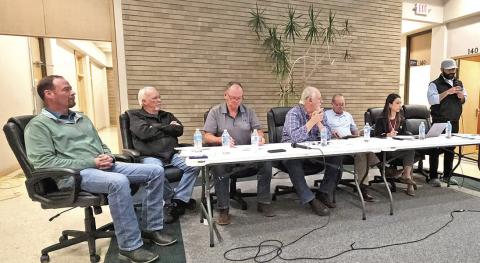 The Mt. Pleasant EDC held a public meeting to talk with residents TRIBUNE PHOTO / NICOLE KIMBALL
