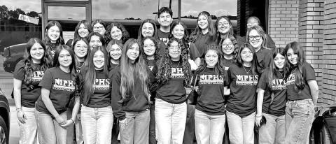 MPHS Cosmetology students at Armstrong McCall in Longview Courtesy Photo