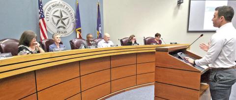 Mt. pleasant city council and mayor hold quorum on March 18 TRIBUNE PHOTOS / NICOLE KIMBALL