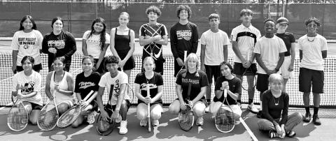 Mount Pleasant High School tennis team plays in first tournament of the season