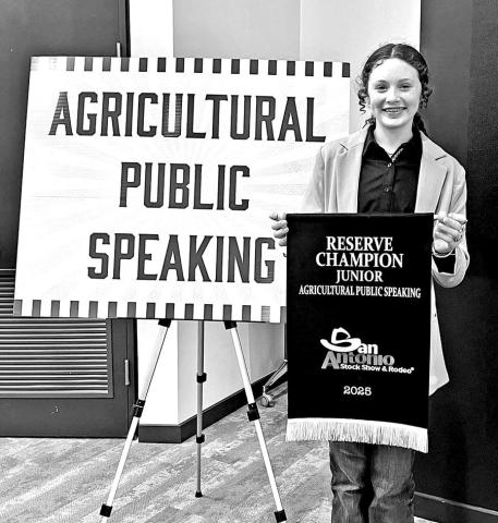 Chapel Hill Student earns Grand Reserve Champion at San Antonio Livestock Show & Rodeo