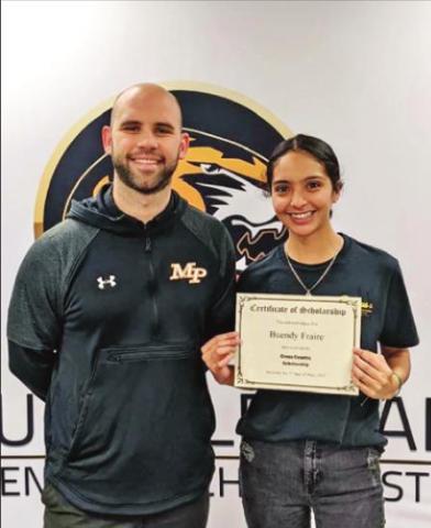 MP Cross Country runners receive scholarships
