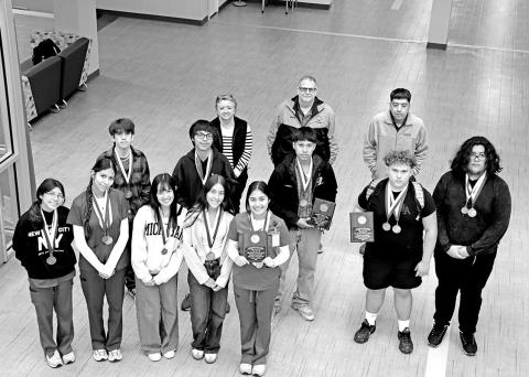 Members of the MPHS UIL Academic teams Courtesy Photo