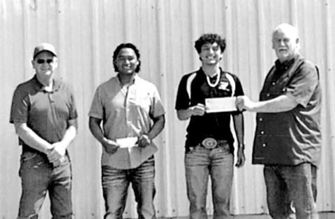 (L to R) Tim Davis, Jose Flores, Jose Padilla (Award recipient), &amp; Erman Hensel COURTESY PHOTO