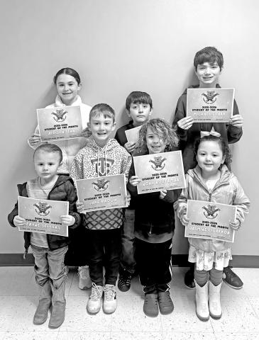 From left: (Top Row) Addison Senn, Gael Mandujano, Micheal Clark, (Bottom Row) Zayne Sellers, Jake Brown, Noah Routamaa, and Jasmine Cigarroa COURTESY PHOTO