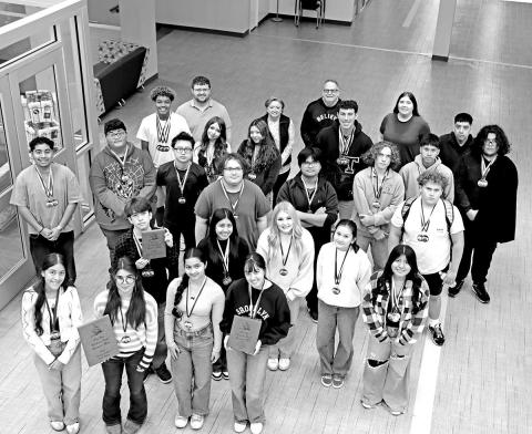 Members of the MPHS UIL Academic teams Courtesy Photo