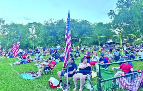 Texans from all over gathered in Talco on July 4th for their renowned fireworks show PHOTO COURTESY OF NATHANIEL MORAN