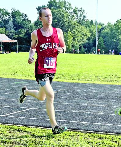 Chapel Hill Cross Country Leading the Pack