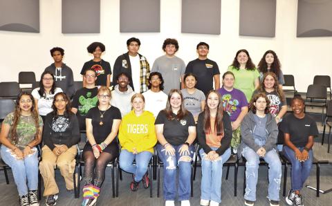 MPHS members of the All-Region Choir COURTESY PHOTO