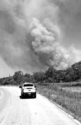 The Texas A&amp;M Forest Service is warning of increased wildfire danger as high temperatures and dry conditions continue to impact the state. COURTESY PHOTO