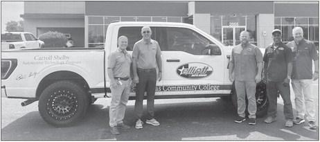 Elliott donates truck to Shelby program