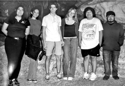 Pictured: Melody Mott—Driver, and NTCC College Liaison for Dual Credit, Emma Mendoza, Ian Mares, Hailey Randall, José Fuentes, and Johnathan Ventura Courtesy Photo