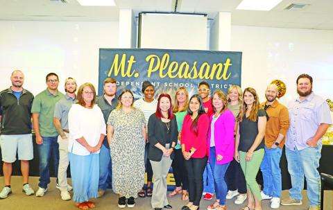 Mount Pleasant High School - Front Row (left to right): Karen Bates, Jaden Marin, Stephanie Deciga, Lucero Rocha, Sherri Howard, Brelee Lawings COURTESY PHOTOS