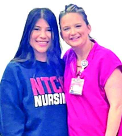 Nursing student recognized by TRMC