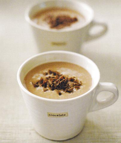 Warm up with a rich, chocolate beverage