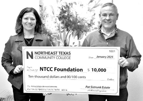Foundation receives $10,000 from Pat Sistrunk estate