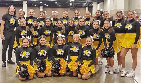 The 2022-2023 MPHS Tiger Cheerleaders COURTESY PHOTOS