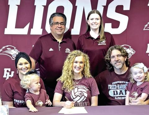Maddilynn Jones signed to play middle at Freed-Hardeman University in Tennessee