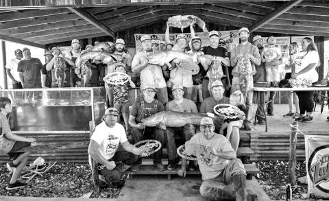 The 5th Annual Neches River Big Catfish tournament is set for April 25-26. Last year’s event drew more than 140 teams. (Courtesy Photo, David Holland)