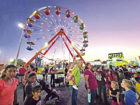 During the last week of September, the weather slowly cooled and brought down the temperatures just enough to let Northeast Texans enjoy the 2024 Titus County Fair without the heat. As always, the theme park rides and carnival games were set up for families. There were food vendors of all kinds, game booths, a taco contest, and local business vendors. TRIBUNE PHOTO / NICOLE KIMBALL