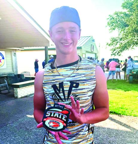 The 2025 State Champion, Lance Albin COURTESY PHOTO