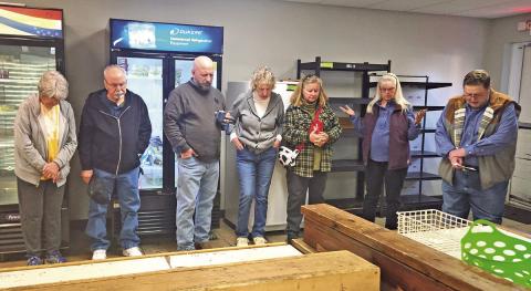 Starting the new year right: Titus County Cares holds prayer walk through pantry