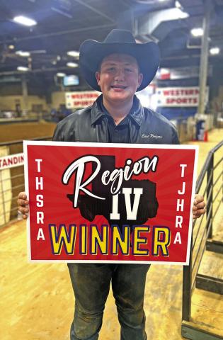 Case Rodgers, currently at 3rd place and in Top 10 in Region IV Rodeo COURTESY PHOTO / LYNDEE RODGERS