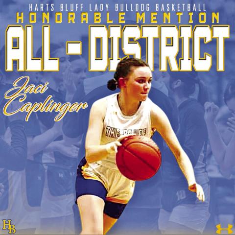 Harts Bluff Lady Bulldogs earn outstanding achievements in basketball season