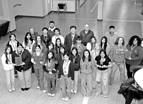 Members of the 2025-2026 MPHS UIL Academic teams Courtesy Photo
