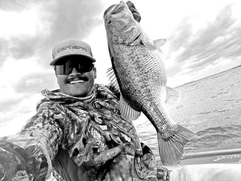 Chris Zaldain of Fort Worth believes it could take as much as 75 pounds over three days to win the 55th annual Bassmaster Classic. The current three-day, 15 fish ‘Classic weight record of 69-11 was set by Kevin VanDam in 2011 on Louisiana Delta in New Orleans. (Courtesy Photo, Chris Zaldain)