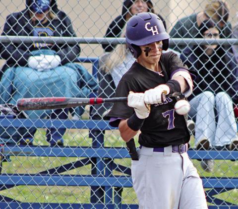 CHAAMP’s David Harrison keeps his eyes on the ball as he starts his swing